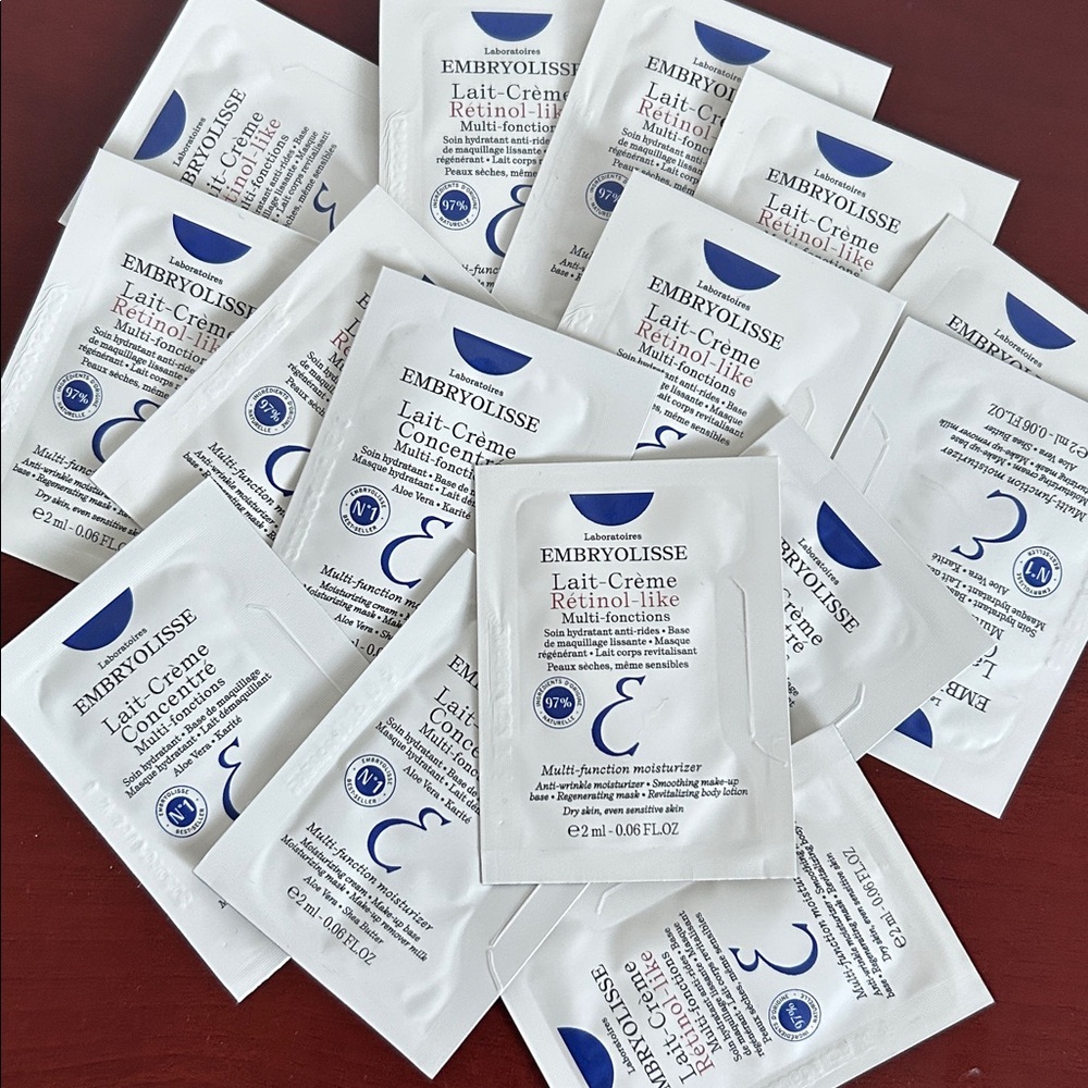 2mlx 15 pieces Embryolisse Lait-Crème Rétinol-like , 5 in 1